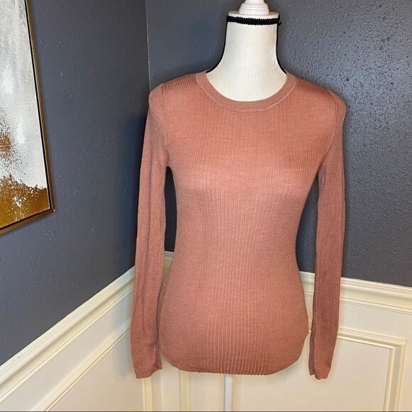 T By Alexander Wang Merino wool-blend ribbed top - Picture 5 of 12